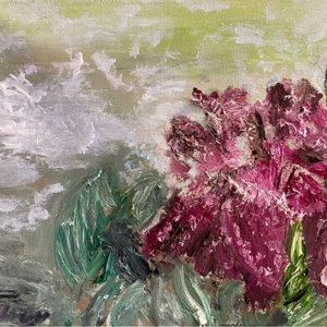 Canvas prints with sides ready to hang. It’s from oil painting. 8x8